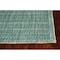 Homeroots 47 x 31 in. Teal Polypropylene Rug 375203 - alternate 1